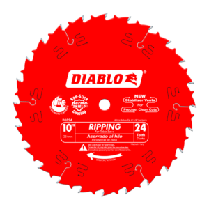 10" x 24-Teeth Ripping Saw Blade for Wood