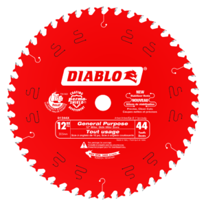12" x 44-Teeth General Purpose Saw Blade for Wood