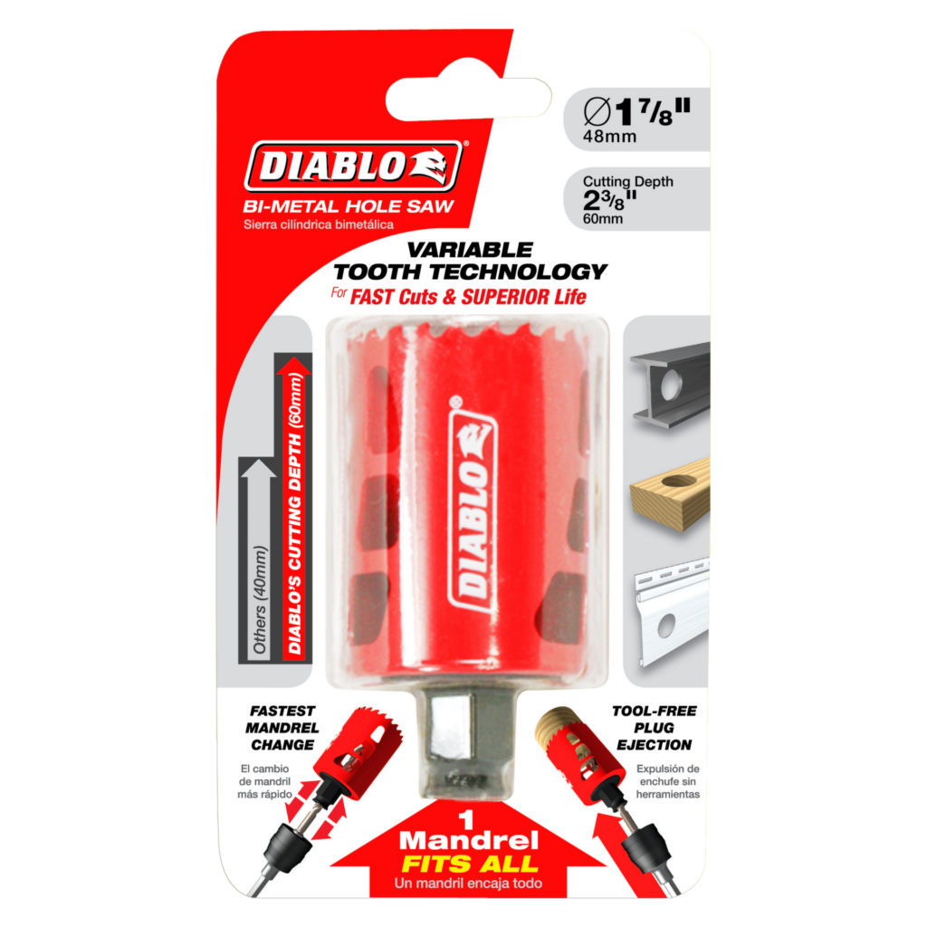 1-7/8" Bi-Metal Hole Saw