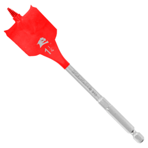 1-1/4" x 6" Spade Bits for Wood (2-Pack)