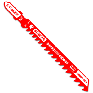 4" 5/7TPI Carbide Jig Saw Blade for Composite Decking