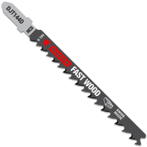 4" 6TPI High Carbon Steel Jig Saw Blades for Wood (5-Pack)