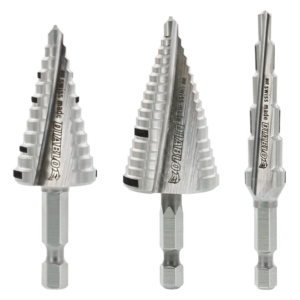 3 pc Impact Step Drill Bit Set (3-Piece)