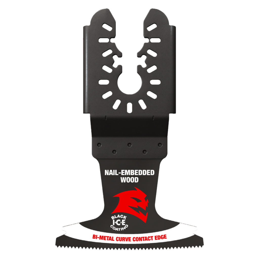 2-1/2" Demo Demon™ Universal Fit Bi-Metal Oscillating Blades for Nail-Embedded Wood (3-Pack)