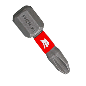 1" #2 Reduced Phillips Drive Bits for Drywall (25-Pack)