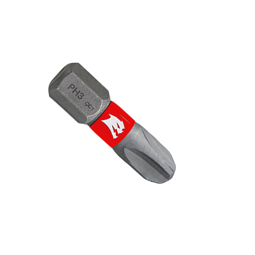 1" #3 Phillips Drive Bits (2-Pack)