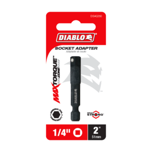 1/4" Hex to 1/4" Square Socket Adapter