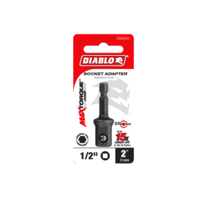 1/4" Hex to 1/2" Square Socket Adapter