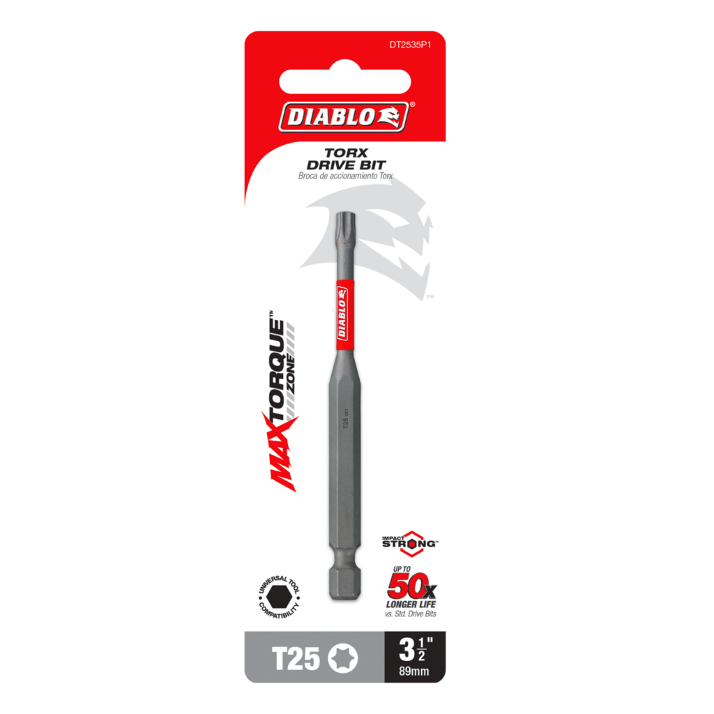 3-1/2" #25 Torx Drive Bit