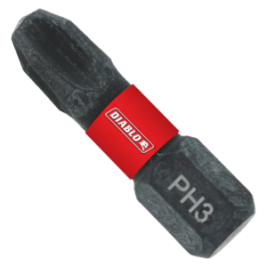 1" #3 Phillips Drive Bit (Bulk)