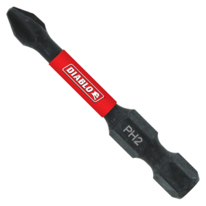 2" #2 Phillips Reduced for Drywall Screws Drive Bit (Bulk)