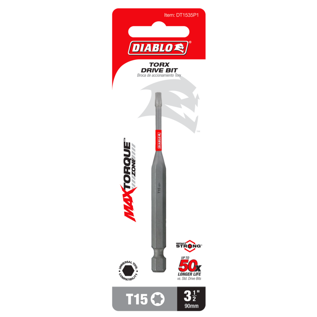 3-1/2" #15 Torx Drive Bit