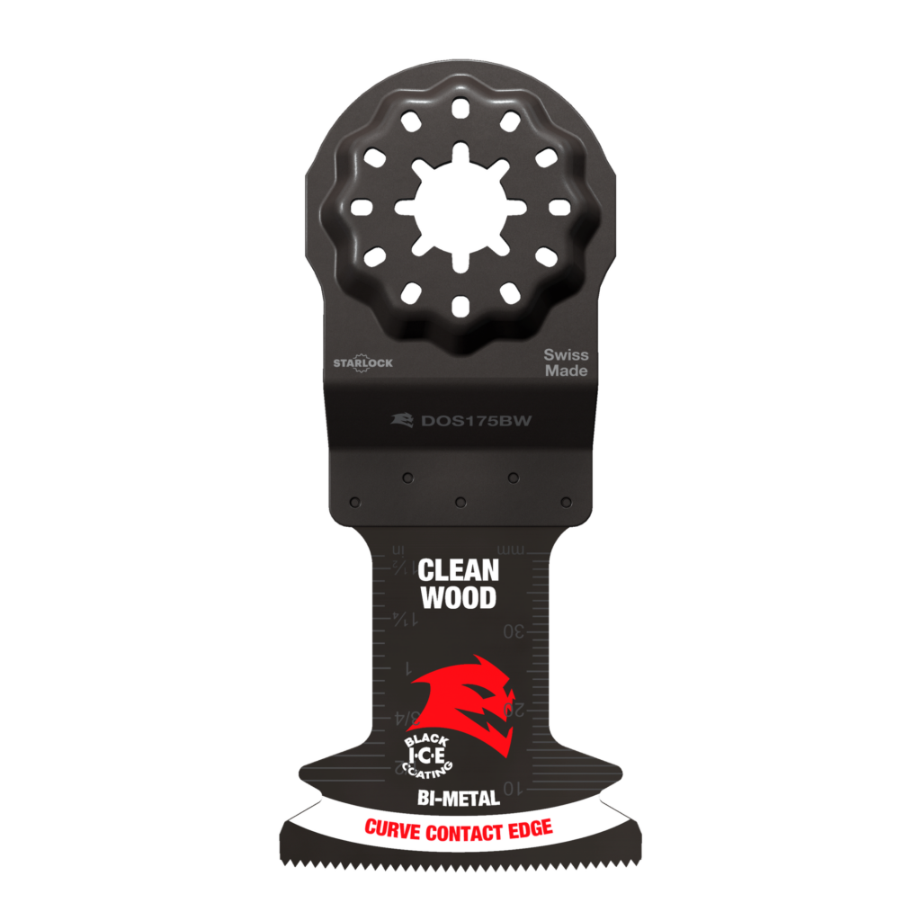Diablo Demo Demon™ 1-3/4"  Starlock Bi-Metal Oscillating Blades for Clean Wood (3-Pack)