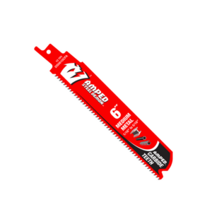 6" 10TPI AMPED™ Steel Demon™ Carbide Teeth Reciprocating Saw Blade for Medium Metal (3-Pack)