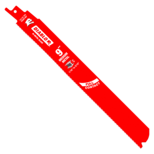 9" 14/18TPI Bi-Metal Reciprocating Saw Blades for Medium Metal (5-Pack)