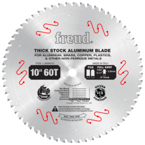 10" Thick Stock Aluminum Metal Blade